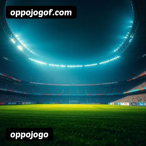 App oppojogo para iOS e Android — interface mobile, login biométrico e PIX integrado